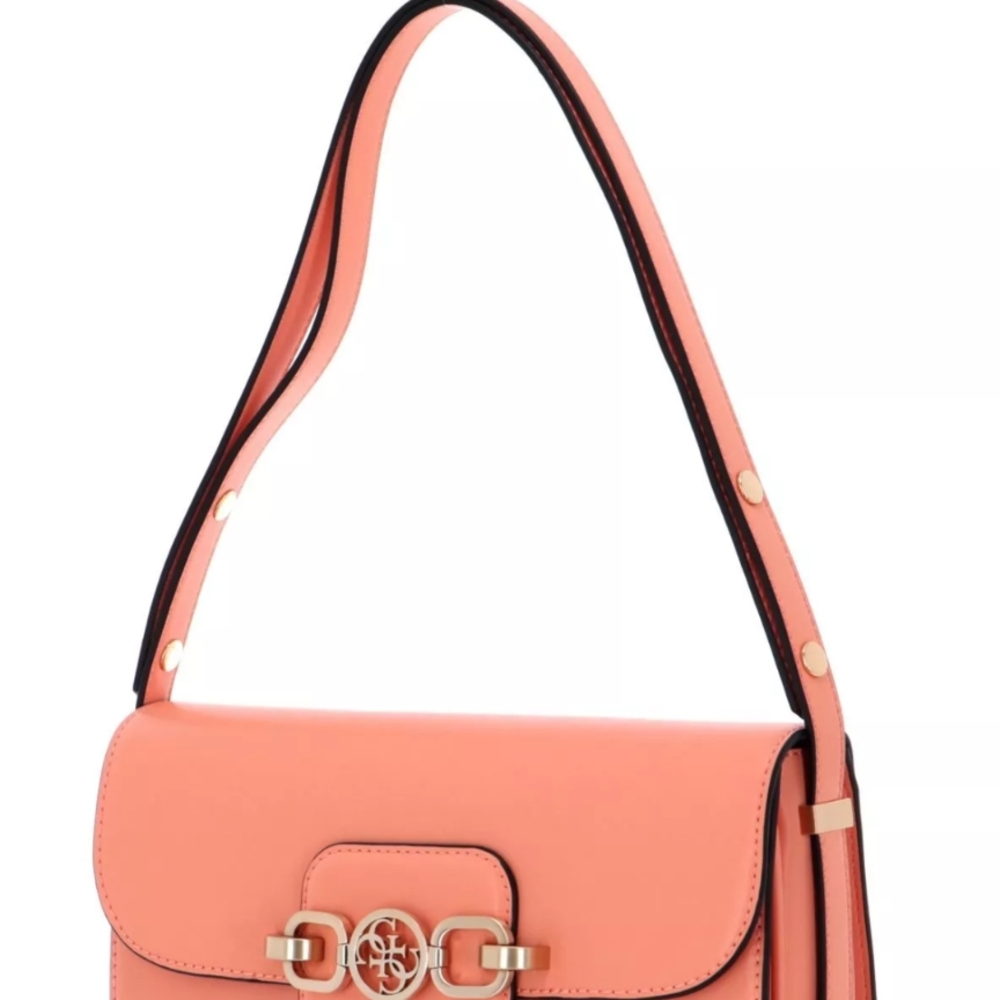 Elegant Coral Shoulder Bag
